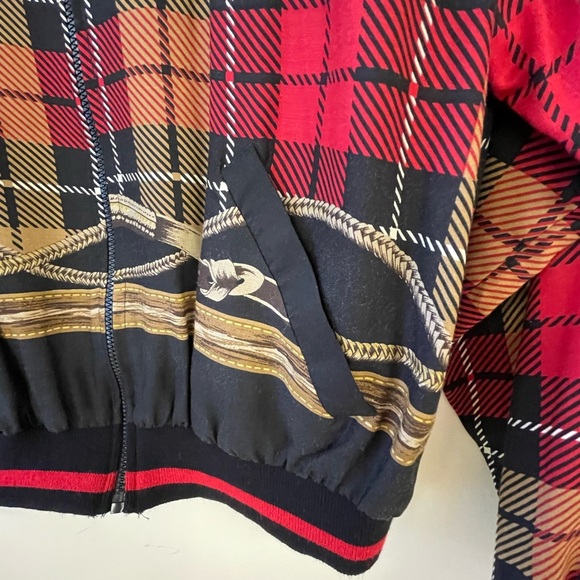 Vintage Plaid Ali Miles Equestrian Jacket Size 4 Petite - Picture 5 of 9